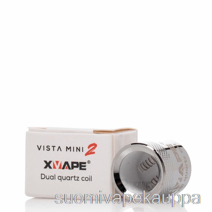 Vape Kauppa Xvape Vista Mini 2 Vaihtokäämiä Kaksoiskvartsilämmityssumutin